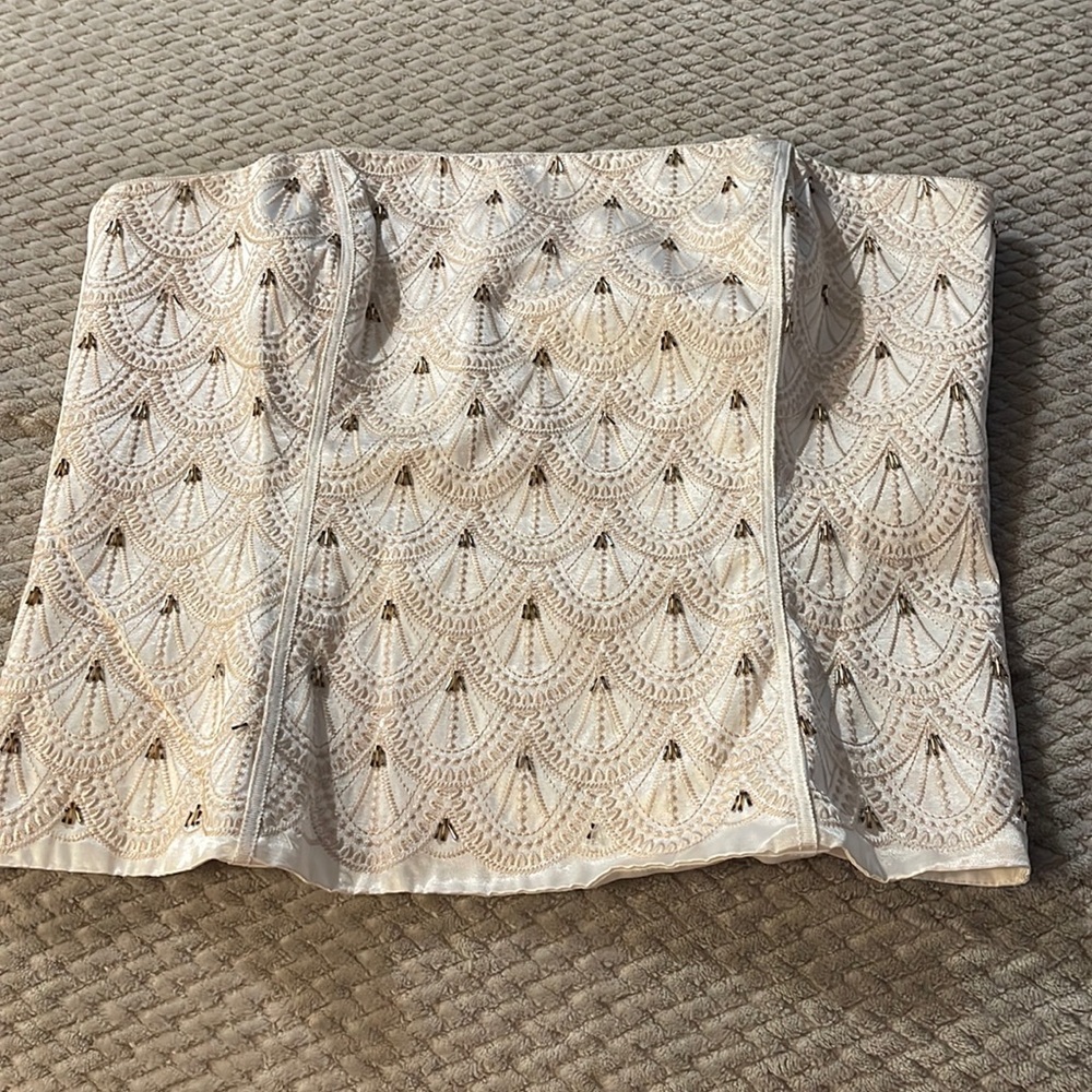 Beaded Bustier Top